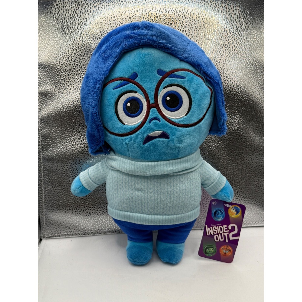 Disney Pixar Inside Out 2 Sadness Plush Toy‎ 14"